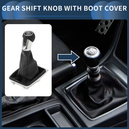 5 Speed Gear Shift Knob with Cover for VW Golf MK7 GTI GTD (2013–2018)