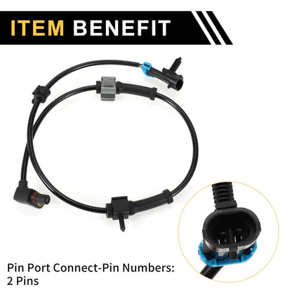 ABS Wheel Speed Sensor for Chevrolet Silverado 2500 (1999-2000) 1 x Front Left/Right