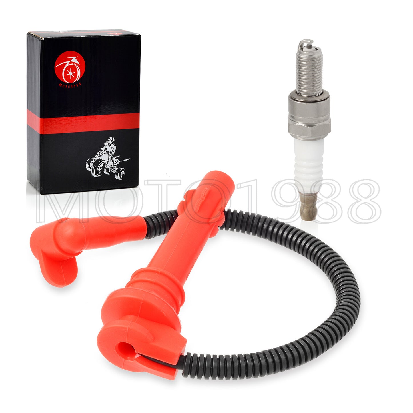 Ignition Coil Cap with Wire and Spark Plug for Polaris Sportsman 450 HO (2016–2017)