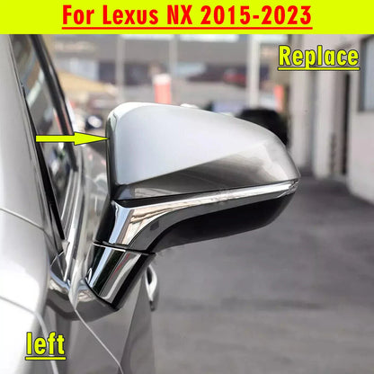 Mirror Cover / Gloss Silver Left Side for Lexus NX (2015–2023)