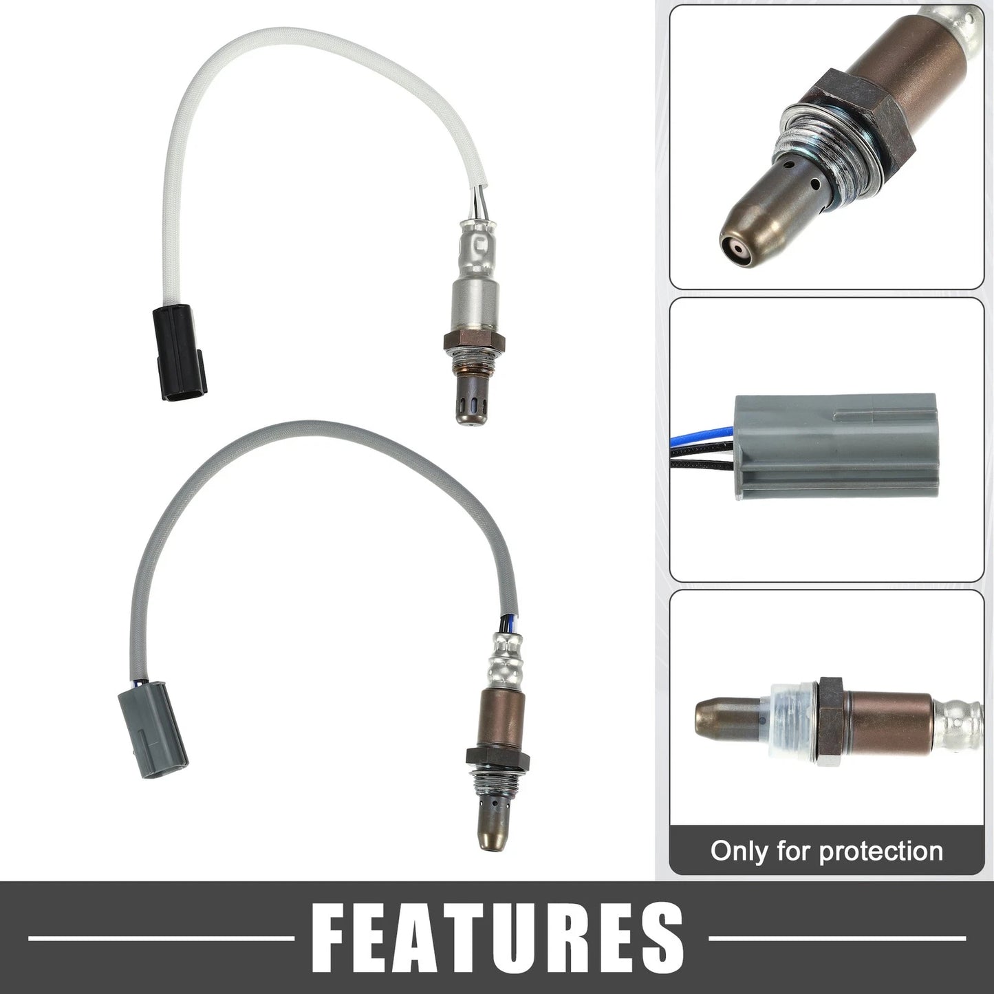 2Pcs O2 Oxygen Sensor for Nissan Maxima (2010–2013) 3.5L