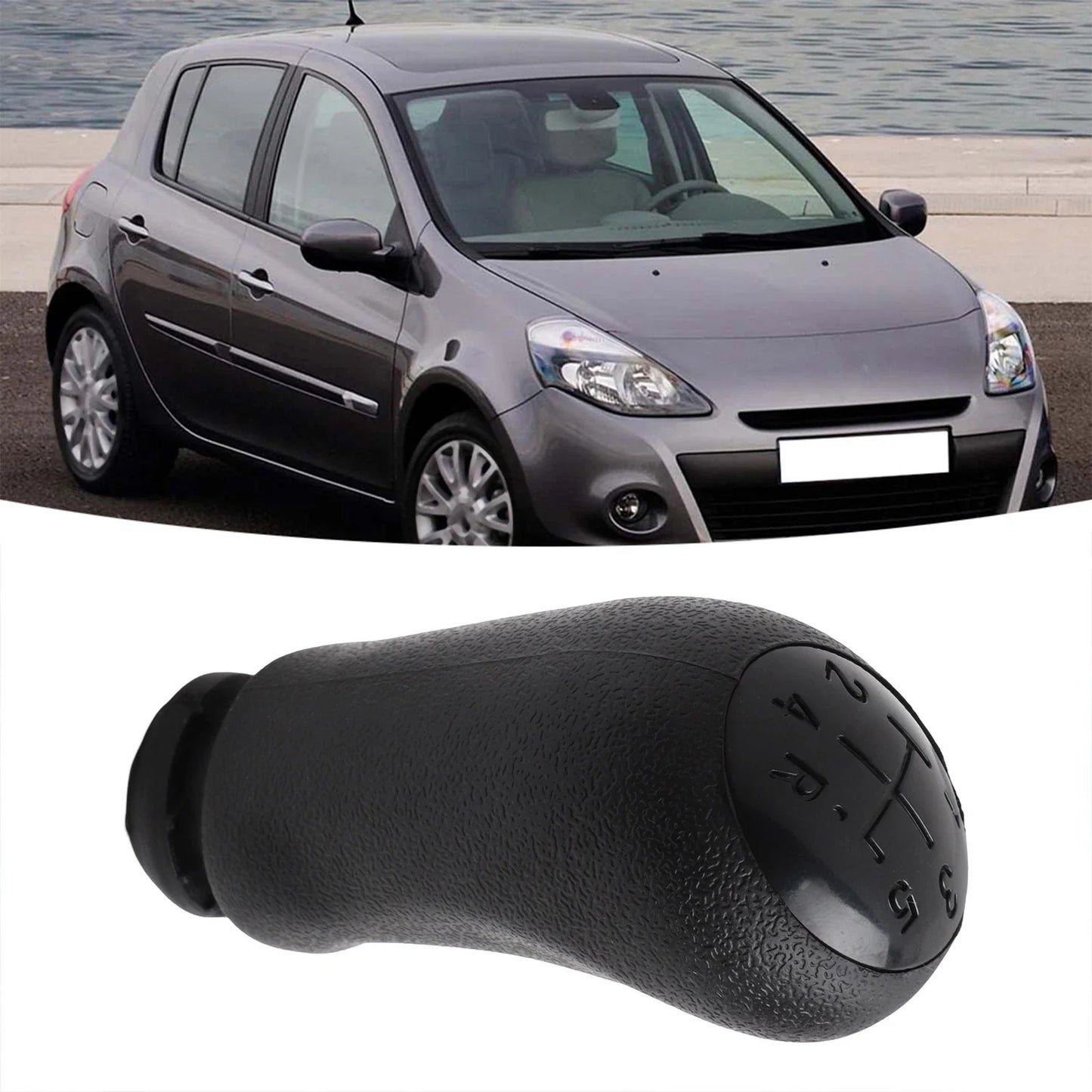 High Comfort Plastic Shifter Knob for Renault Clio and MEGANE II