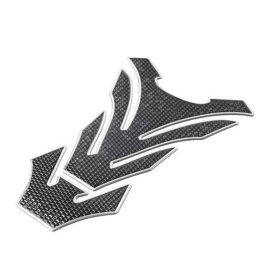 Silver Motorcycle Fuel Tank Pad Cover Protector Decal Grip
