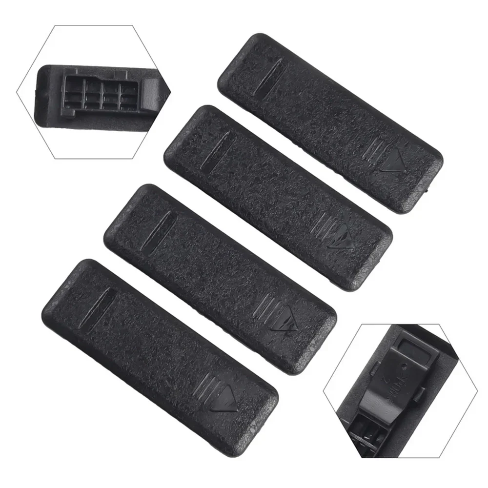 4Pcs Black Roof Molding Covers for Kia Soul (2014-2019)