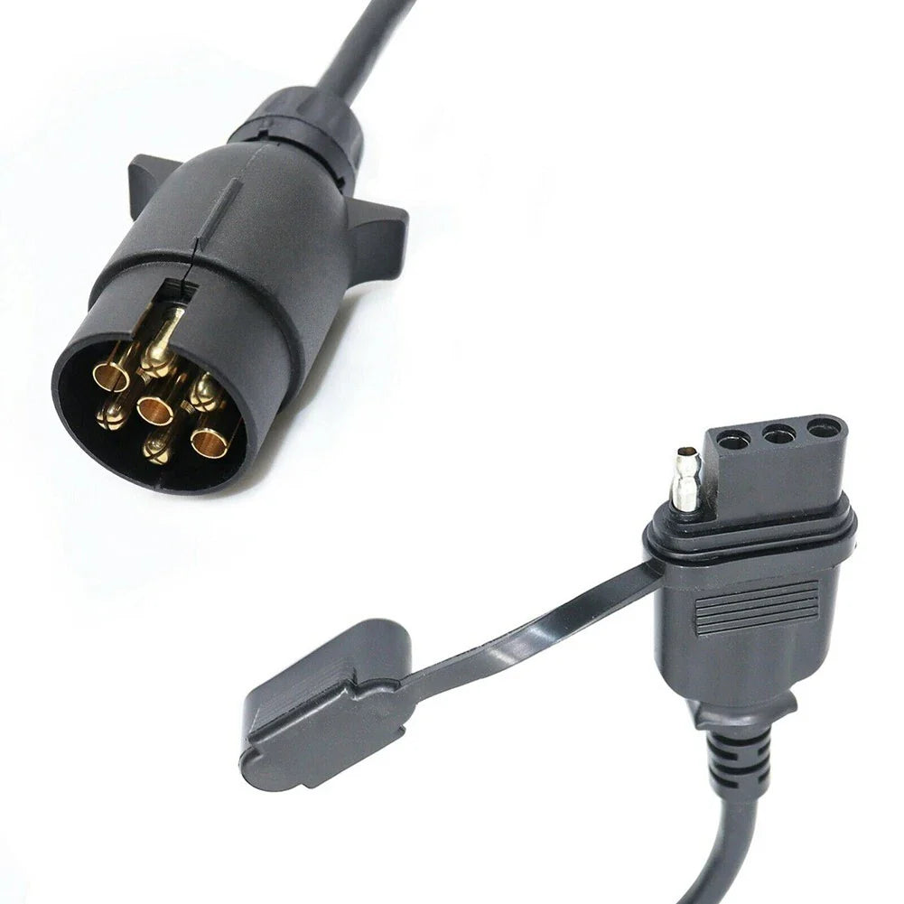 Trailer Light Converter 7Pin Connector to 4Way Flat