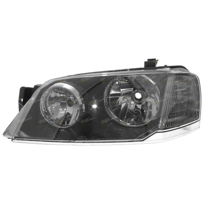 LH Black Headlight for Ford Territory (2004–2009)