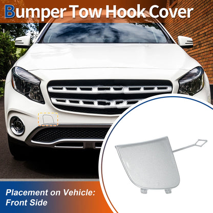 Tow Hook Cover for Mercedes-Benz GLA (2015–2020) No.A1568854200 Silver