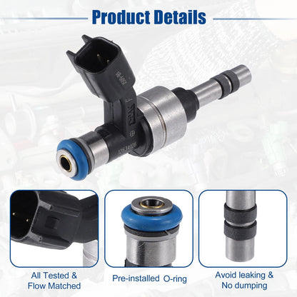 6X Fuel Injector Nozzle 12634126 for Chevrolet Colorado 3.6L (2015–2016)