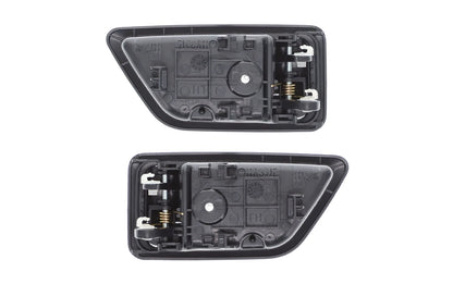 Set of 2 Texture Black Inner Door Handles for Hyundai Getz (2002–2011)