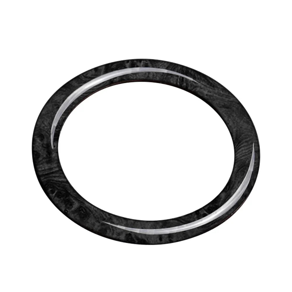 Wood Grain Engine Push Start Button Ring for Benz A B C GLC CLA (2012-2023)