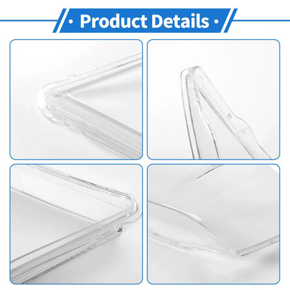 Car Front Left Headlight Lens Cover for Honda Acura 2007-2013 PC Clear