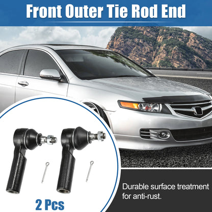 2X Front Outer Tie Rod End Links ES3631 for Ford Escape (2001–2009)