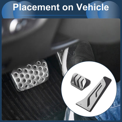 2X Automatic Foot Accelerator Pedal Covers for BMW 5 Series E60/E61 (2004–2010)