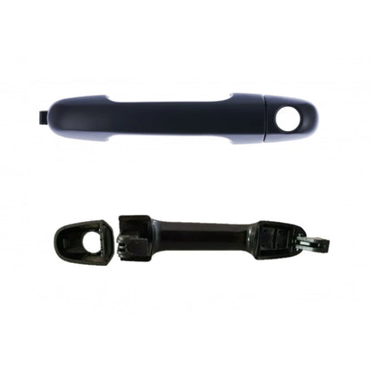 Front Right Outer Door Handle for Hyundai i20 (2009–2015) - Black, Keyhole