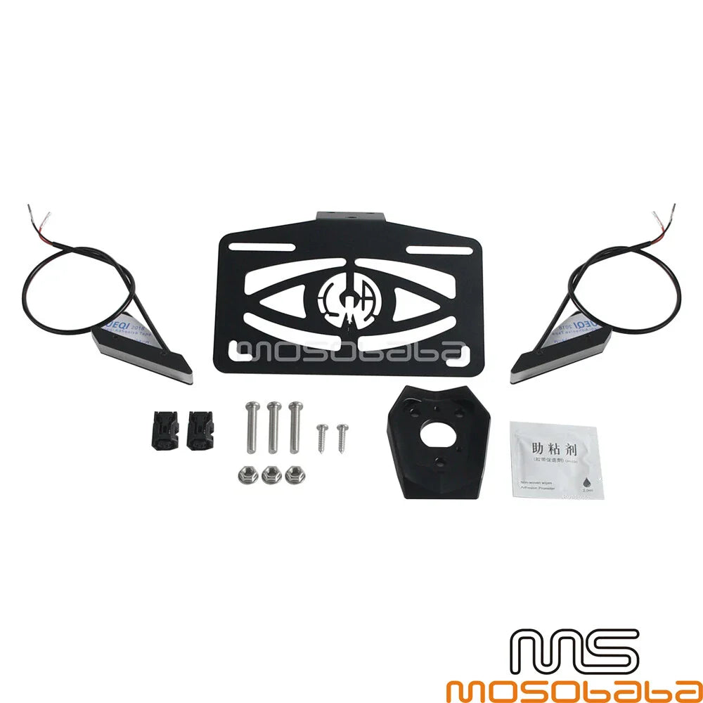 Rear Fender Eliminator Tail Tidy Bracket w/ LED Lights for Yamaha YZF R1 (2015-Up)