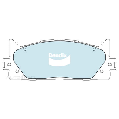 Front Disc Brake Rotors & Bendix GCT Pads for Toyota Aurion (2011–2012)