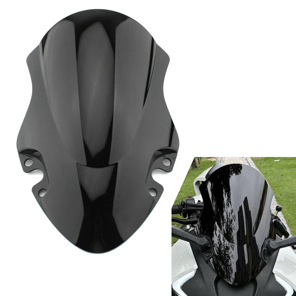 Black Front Windshield Visor for CFMoto 450SR 450SS (2022-2024)