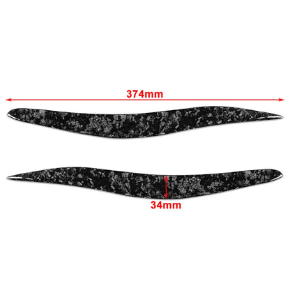 Forged Pattern Headlight Eyebrow Eyelid Covers for Lexus IS250 IS350 (06-12)