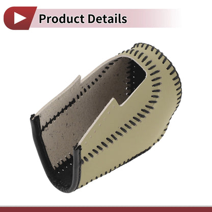 1 Pc Gear Shift Knob Cover for Honda Crider (2019–2022) Beige Faux Leather