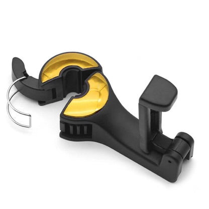 1 Car Headrest Hidden Hooks for Seat - 2pc