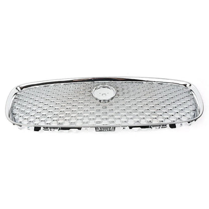 Front Upper Bumper Mesh Grille for Jaguar XF XFR (2016-2020) Chrome