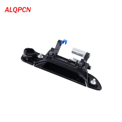 LH Front Outside Door Handle Smooth Black for Honda Civic Sedan (2001-2005)