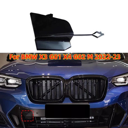 Tow Hook Eye Cover Cap Front Bumper for BMW X3 G01 X4 G02 M (2022–2023)