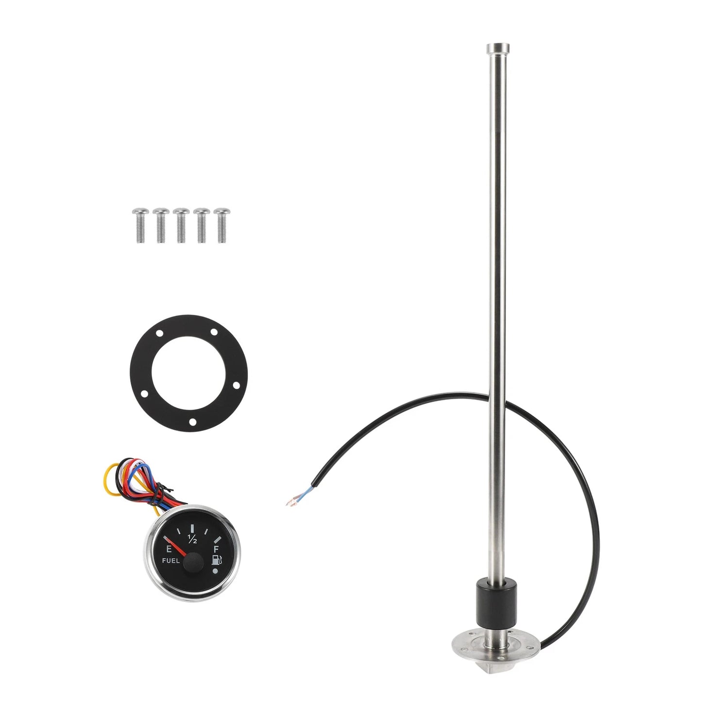 Fuel Sending Unit and Gauge Kit 240-33 Ohm for Boat Car Truck (460mm)