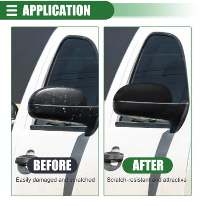 Right Rearview Mirror Cap for Chevrolet Silverado 1500 (No. 25788155) Gloss Black