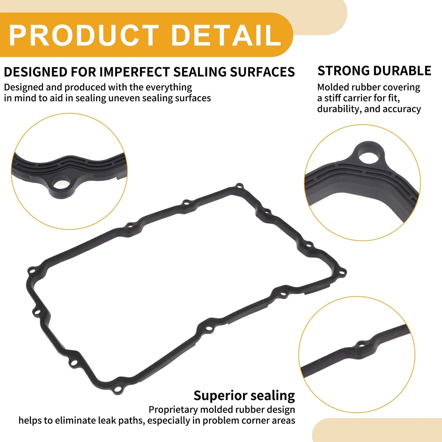 Transmission Filter Oil Pan Gasket for Toyota Land Cruiser (3516834010)