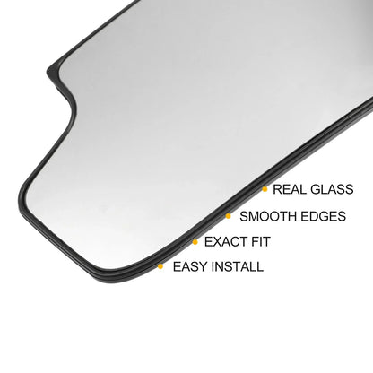 Driver Side Rearview Mirror Glass for Chevrolet Silverado 1500 (2014-2018)