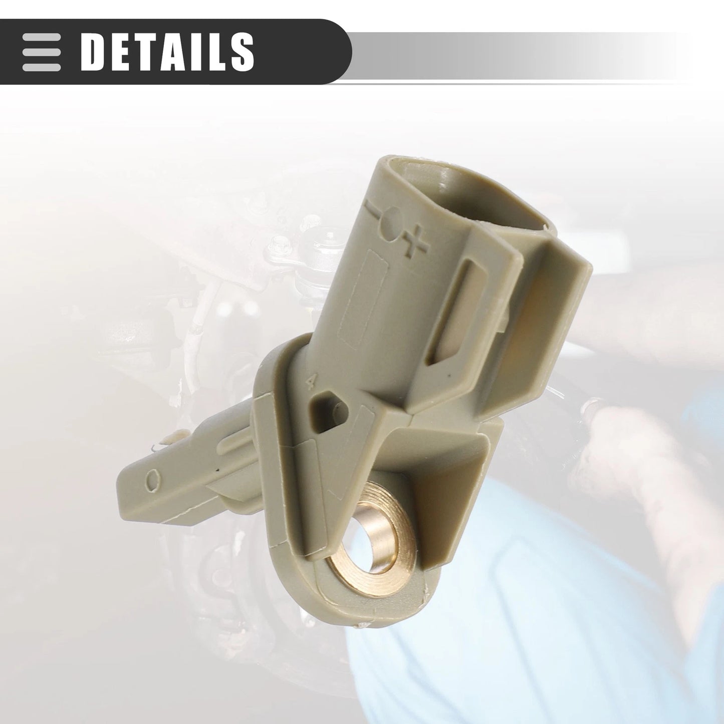 1 Pair ABS Wheel Speed Sensor for Volvo S60 (2001-2010)