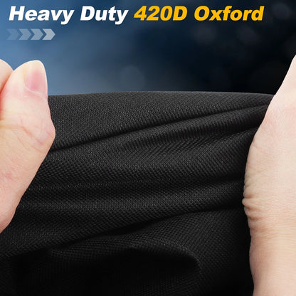 Heavy Oxford Waterproof Golf Cart Cover for EZGO, Club Car, Yamaha (2 Seats)