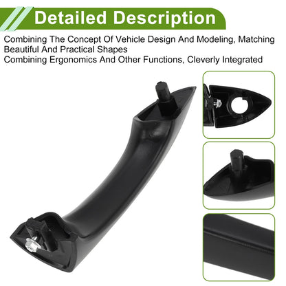 Exterior Door Handle for BMW X5 E53 (2000–2006) No.51218243617 Black Front Left