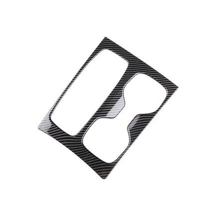 Carbon Fiber Gear Shift Panel Cover Trim Decor for Hyundai Tucson (2022–2023)