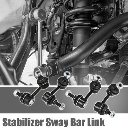 4 x Front Rear Sway Bar Links for Honda Civic (K80768, K750125)