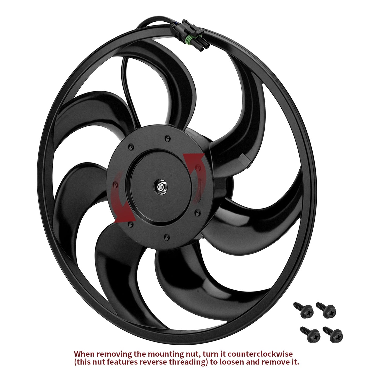 Radiator Cooling Fan for Can Am Maverick X3 Turbo (2018)