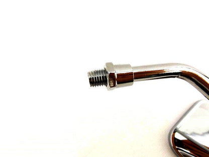 Chrome Rectangular Rear View Mirrors for Honda CB650SC Nighthawk (1982–1985)