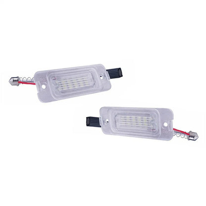 White LED License Plate Lights for Mercedes-Benz W164 W251 X164 (2006-2015)