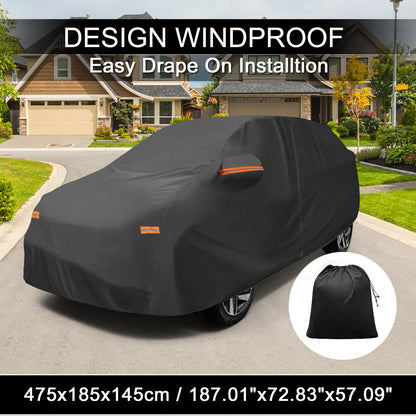 Waterproof Aluminum Film Car Cover for Hyundai Nexo (2019–2023)