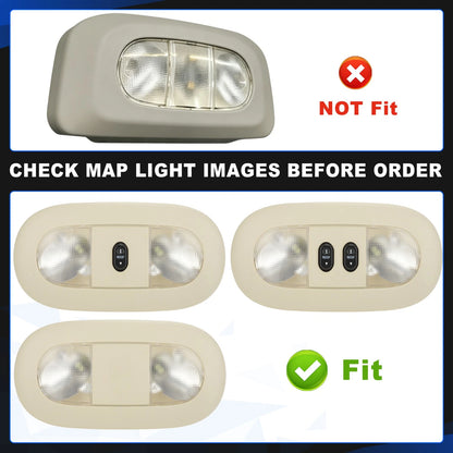 Overhead Console Dome Map Light Circuit Board for Ford F150 F250 F350 (2004–2010)
