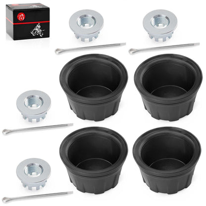 Set of 4 Wheel Center Caps for Honda FourTrax 200 300 (1990–2000)