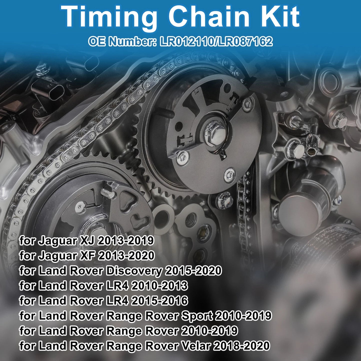 Timing Chain Kit No.LR012110 for Land Rover Discovery LR4 Range Rover (2015–2016)