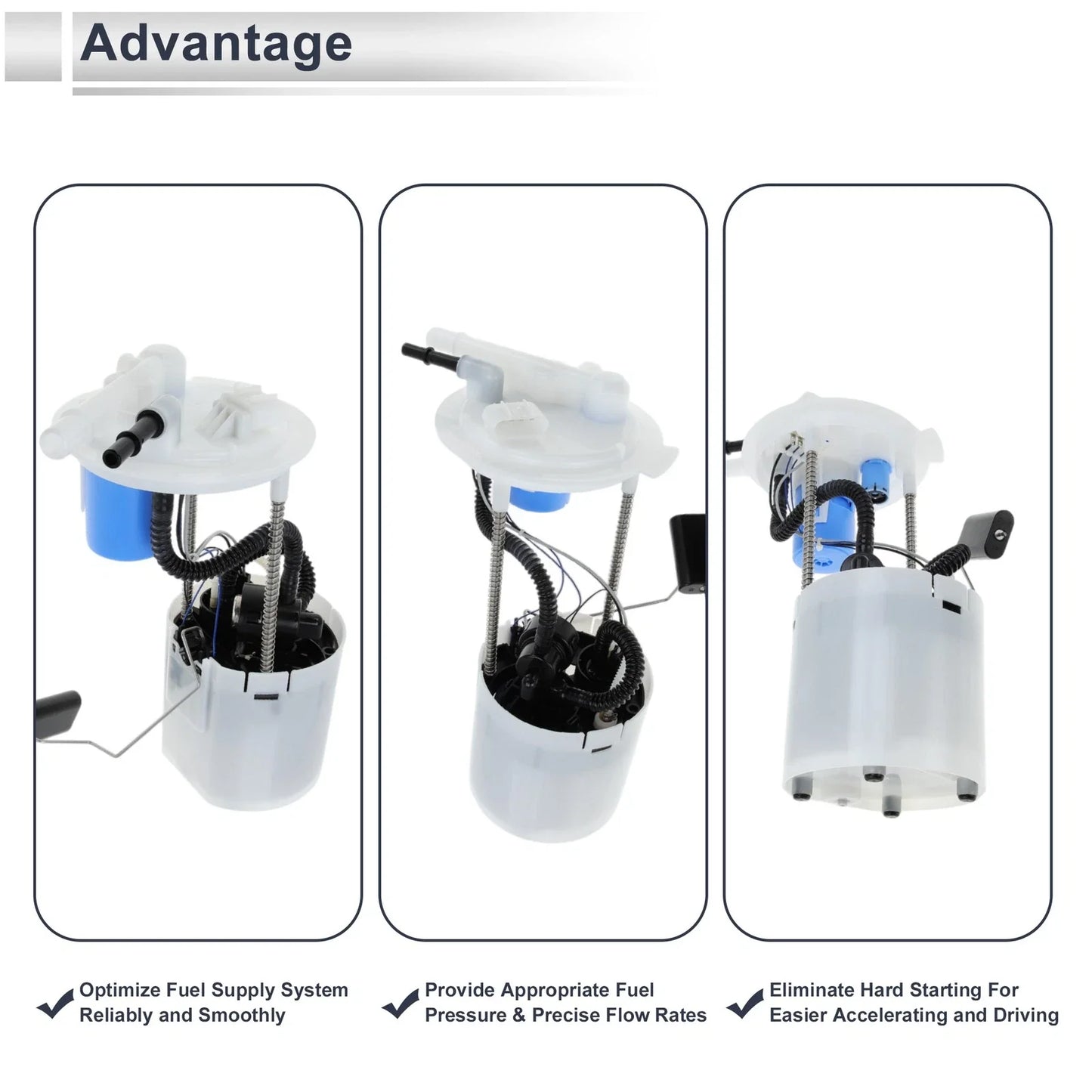 Fuel Pump Assembly for Chevrolet Impala 2012-2013 V6 3.6L Sedan