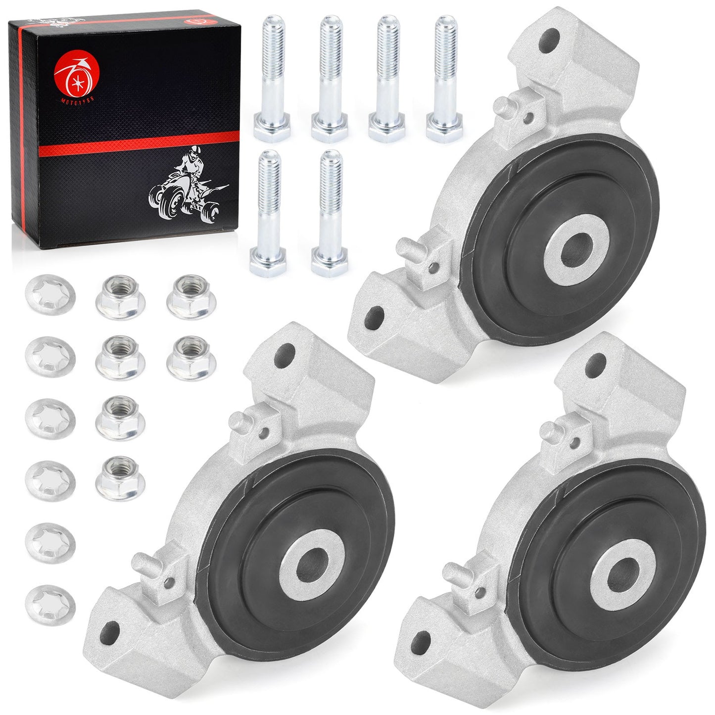 Set of 3 Engine Mount Isolators for Polaris RZR 1000 XP (2014–2024)