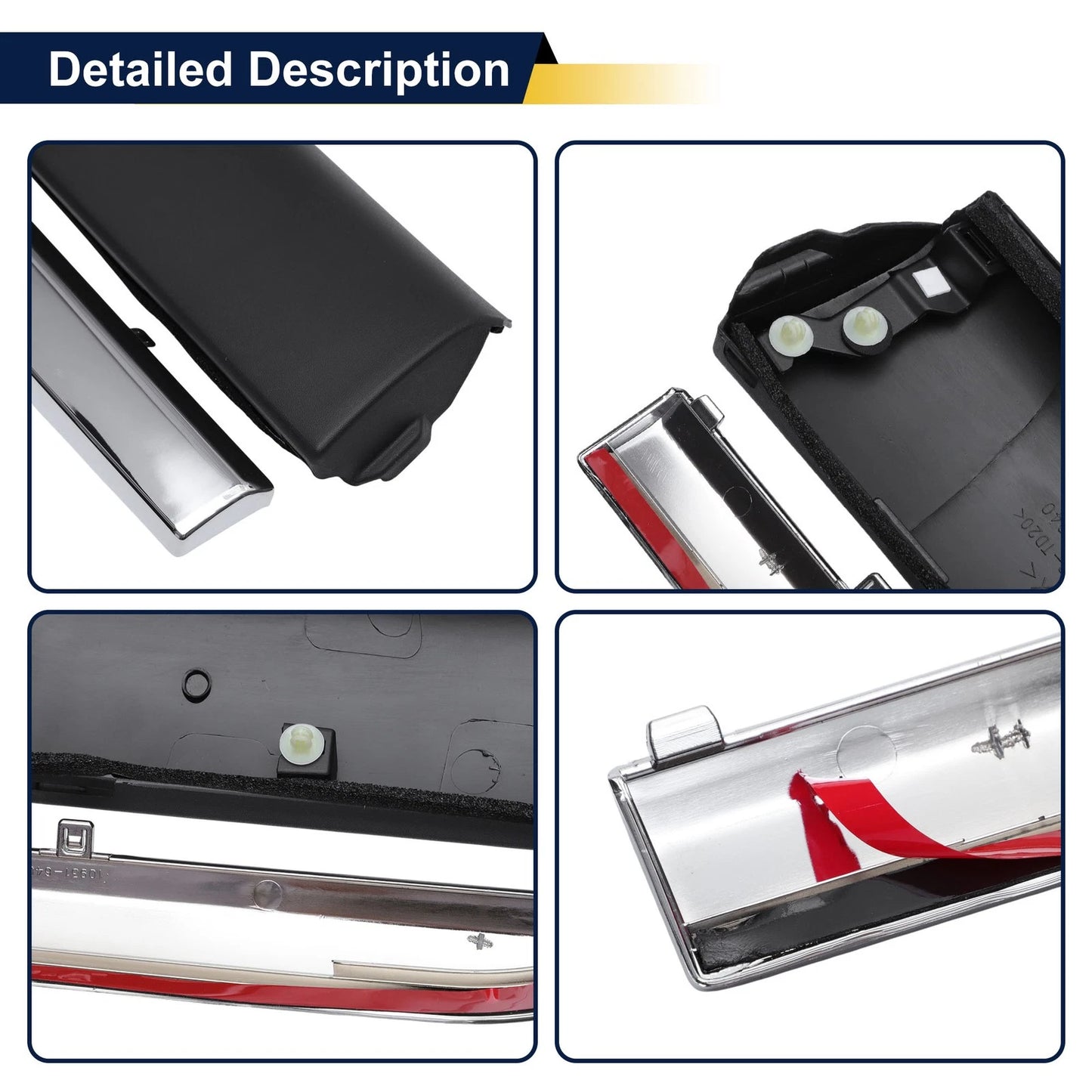 Rear Left Door Side Trim Garnish for Lexus RX (2010–2015)