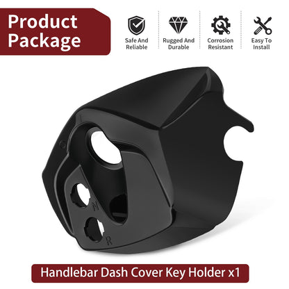 Handlebar Dash Cover Key Holder for Honda TRX250X TRX400X (2001–2024)