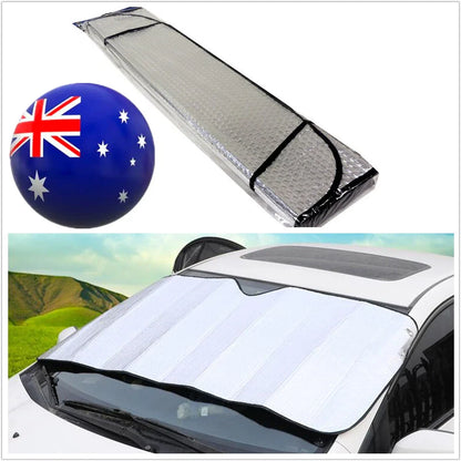 Foldable Universal Windshield Sun Visor Cover UV Block Heat Reflector