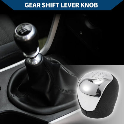 6 Speed Manual Gear Shifter Knob for Hyundai Elantra (2008-2009) Faux Leather