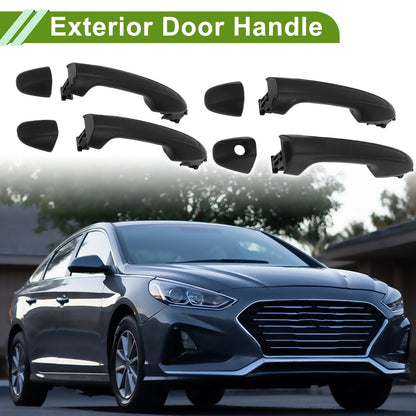 Set of 1 Car Door Handle for Toyota Hilux Fortuner (No. 692100K210) Black